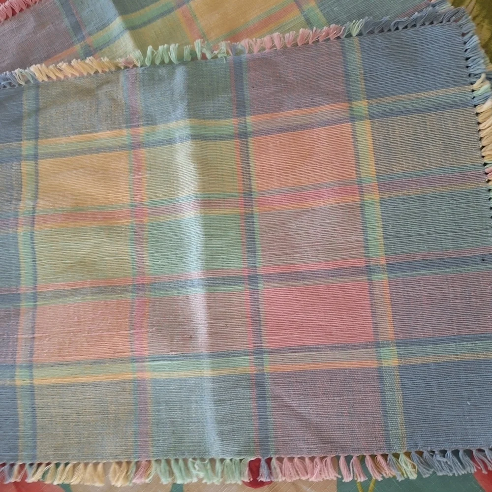 Vintage vibrant fabric